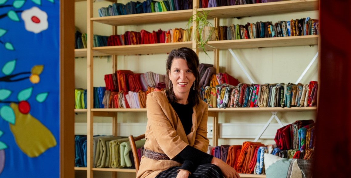 Tatjana Kirienko in haar studio